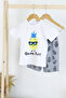 Boys' Eyeglasses Model Cotton Shorts 2-Piece Set - 6