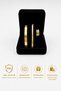 Ayetel Kürsi̇ Bracelet Ayetel Kürsi̇ Bracelet and Italian Steel Bracelet Gold Color 3-Piece Set