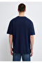 Logo Printed Dark Navy Blue Men's T-Shirt m 0611711 -84371 - 5