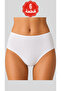 Naeema Cotton Premium 12-Pack Women's Briefs – %100 Pure Turkish Cotton Underwear Set (6 White + 6 Beige) - 2