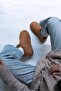 Women's Tan Suede Sheepskin Thick Sole Ankle Short Women's Boots