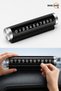 Vehicle Parking Telephone Number Dialer Adjustable Dial-Up Cylinder Numberer on the Dashboard Black Color