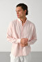 Men's Breathable Muslin Fabric 100% Cotton Washable Pocketless Shirt - 2