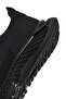 Genuine Zero Men's Black Thick Soled Lace-Up Fabric Sneaker, Winter Sports Shoes 25Wfd69106 - 8
