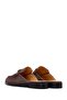 Women's Mink Suede Leather Slippers 26Pfd260010 - 8