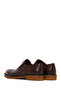 Men's Brown Lace-Up Leather Casual Shoes 25Wfd6013Ft - 5