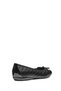 Women's Black Annytah Quilted Patterned Genuine Leather Ballerinas, Summer Shoes D467Nb05402C9999 - 8