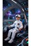 Unisex Kids Astronaut Costume - Space Suit Astronaut Kids Outfit - 4