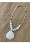 Custom Designed Designer Necklace with Natural Seashell and Mother-of-Pearl Star Details - 2