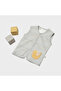 Biorganic Penguin Club Vest 61511 Ecru Gray