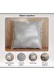 Solara Water Repellant Pom Pom Trimmed Outdoor Filled Cushion 45x45cm- Olive - 3