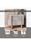 Arelis Nightstand With 2 Drawer - Light Brown - 8
