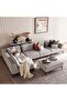 Grimm Ottoman - Grey - 5