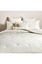 Hana 8-piece Seersucker King Comforter Set 220x240cm - Ivory - 2