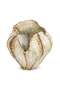 Calyx Ceramic Urn Vase 33x31.5x32.5cm - Beige - 4