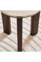 Latasha End Table Marble - Beige Brown - 4