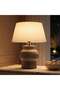 Terrona E27 Ceramic Table Lamp 27.5x38cm - Taupe - 2