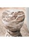 Stonix End Table Marble - Brown - 2