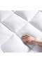 Oren Soft Microfiber Mattress Topper 180x200x6cm - White - 3