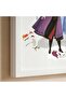 Disney Frozen Elsa & Anna Canvas Framed Wall Art 40x30x2cm-blue - 2