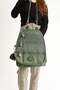 Green Ultra Light Women's Backpack and Handbag - Model 571-5A - 3