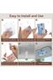 2-Pack Magnetic Car Sun Visor Photo Frame,Transparent Picture Holder for Car Interior,3.3 x 4.9 Inch - 7