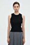 Solid Sleeveless Top - 2