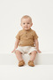 Baby Boy Summer 2-Piece Set Buttoned Cotton T-Shirt and Striped Relaxed Fit Shorts Set 3-18 Months - 4