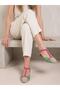 Skin/Fuchsia/Green Women's Ballerinas B726881802 - 2