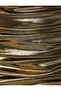 Strapless Dress Shiny Draped Leaf Textured Double Breasted Slit Midi Length - 6