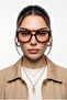 Titania Sunglasses – Geometric Leopard 52 mm