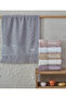 50X90 Sarra Milano Etamine Fringed Towel - White