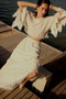 Women's Natural Asymmetrical Skirt