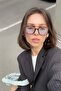 Unisex Leopard Vintage Bone Sunglasses - 3