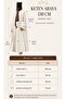 Linen Abaya - 130 cm Only Top Standard Size - 7