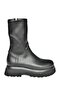 R267042009 Black Thick Soled Women's Boots - 7