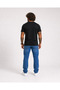 Men's Oversize Crew Neck T-Shirt the Bronx Street 26137 Black - 2
