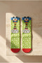 Children's Cartoon Figure Socks Green - 3
