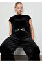 Velvet jumpsuit with belt - 8