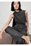 Straight-cut trousers with lace-up waistband - 7