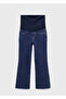 Straight cut maternity jeans - 3