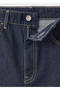 Mid-Waisted Rinse Wash Barrel Jeans - 7