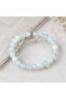 Women's Bracelet Opalite Moonstone 8 mm Daily Jewelry Gift Accessory - 4