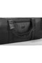 Black Faux Leather Unisex Large Volume Premium Travel & Fitness & Sports Bag - 00125 - 3