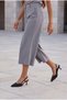 Women's Stiletto Pointed Toe Stoned Classic Heeled Shoes Boniva Black - 4