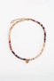 Sun Power Hitite Sunstone Rhodonite Natural Stone Necklace |   Spiritual Collection | - 2