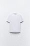 Cherries Written Cherry Design Printed White Women's Oversize T-Shirt - 6
