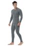 Thermal Gray Long Sleeve Bottom-Upper Set Outdoor Pt-41 - 3