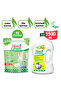 Set of 2-40 Ecological Dishwasher Tablets - Herbal Hand Dishwashing Liquid Lemon 1500ml - 5