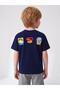 Superman Krypto Printed T-Shirt for Ages 2-5 - Navy Blue - 5
